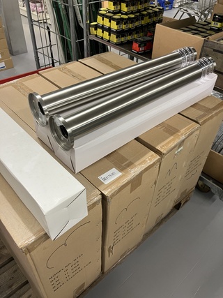Ca. 40x Tuinverlichting paal 80 cm e27 aansluiting